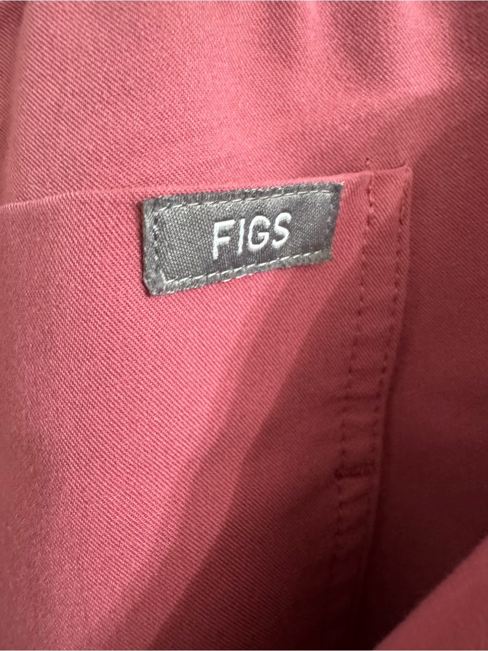 FIGS Rare Peace Out Breast Cancer Dusty Rose Zamora Jogger Set S - Picture 4 of 10